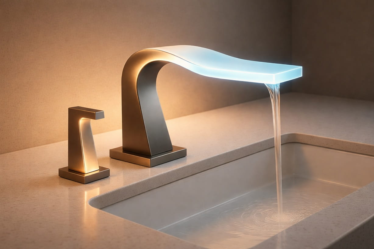 Futuristic faucet